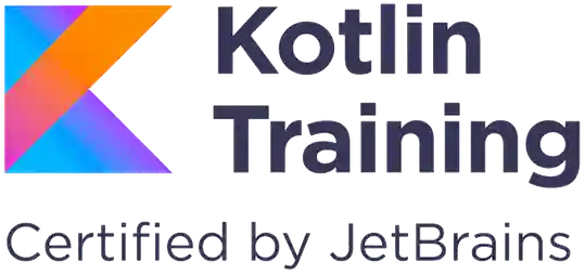 logo Kotlin certified by JetBrains